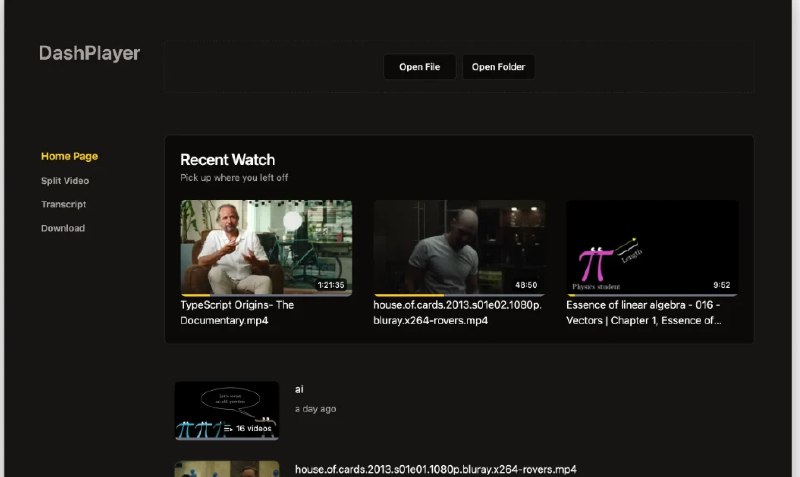 📢 DashPlayer – 专为英语学习者设计的视频播放器🏷️ #Mac | Windows | 软件👉🏻 