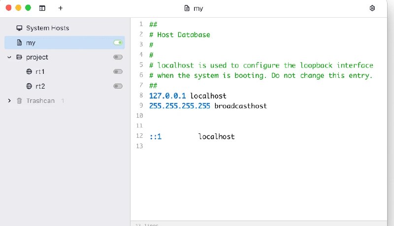 📢 SwitchHosts – 一款免费开源的hosts管理工具🏷️ #Linux | Mac | Windows | 软件 #hosts工具👉🏻 