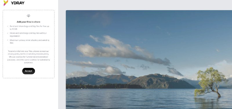 📢 YDRAY - 一款专门用于文件传输的网站🏷️ #趣站 #文件传输👉🏻 